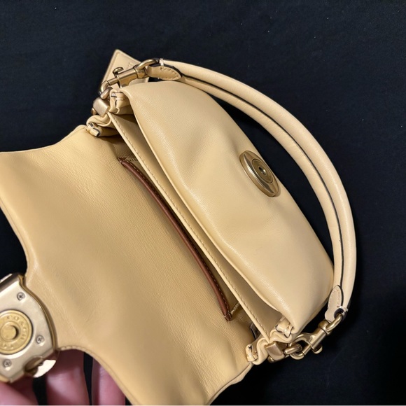 Coach Pillow Tabby 18 Handbag - Pale Yellow, Crossbody - Picture 5 of 5